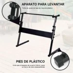 Atril Tipo Z Aspor para Teclado – vista adicional 2