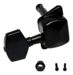Clavijero 3+3 para Guitarra Acústica – Negro – vista adicional 3