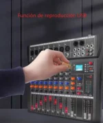 Consola Mezcladora DJ CT8 de 8 Canales – vista adicional 5