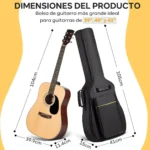 Funda TUOMO para Guitarra 38–41″ – vista adicional 4