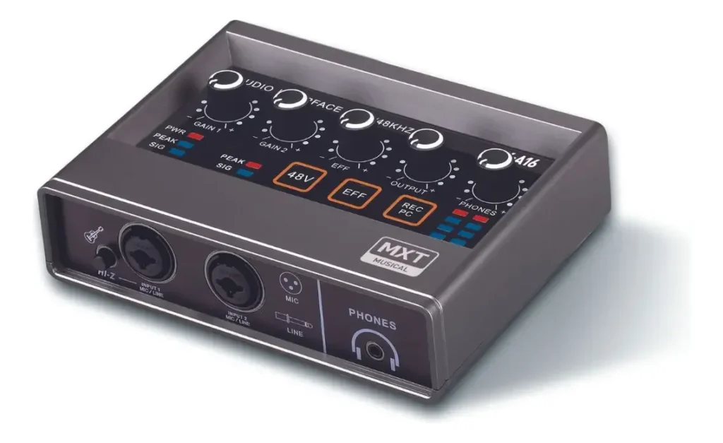 Interfaz de Audio MXT MX-Q16