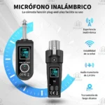 Sistema Inalámbrico XLR Douad 3 Piezas – vista adicional 4